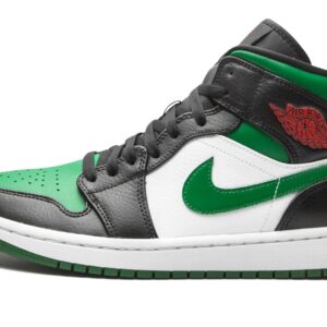 Air Jordan 1 Mid Green Toe