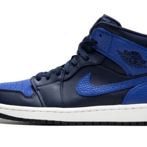 Air Jordan 1 Mid Obsidian Royal