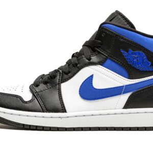 Air Jordan 1 Mid Racer Blue / Black / White