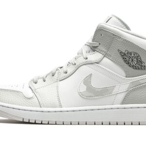 Air Jordan 1 Mid White Camo