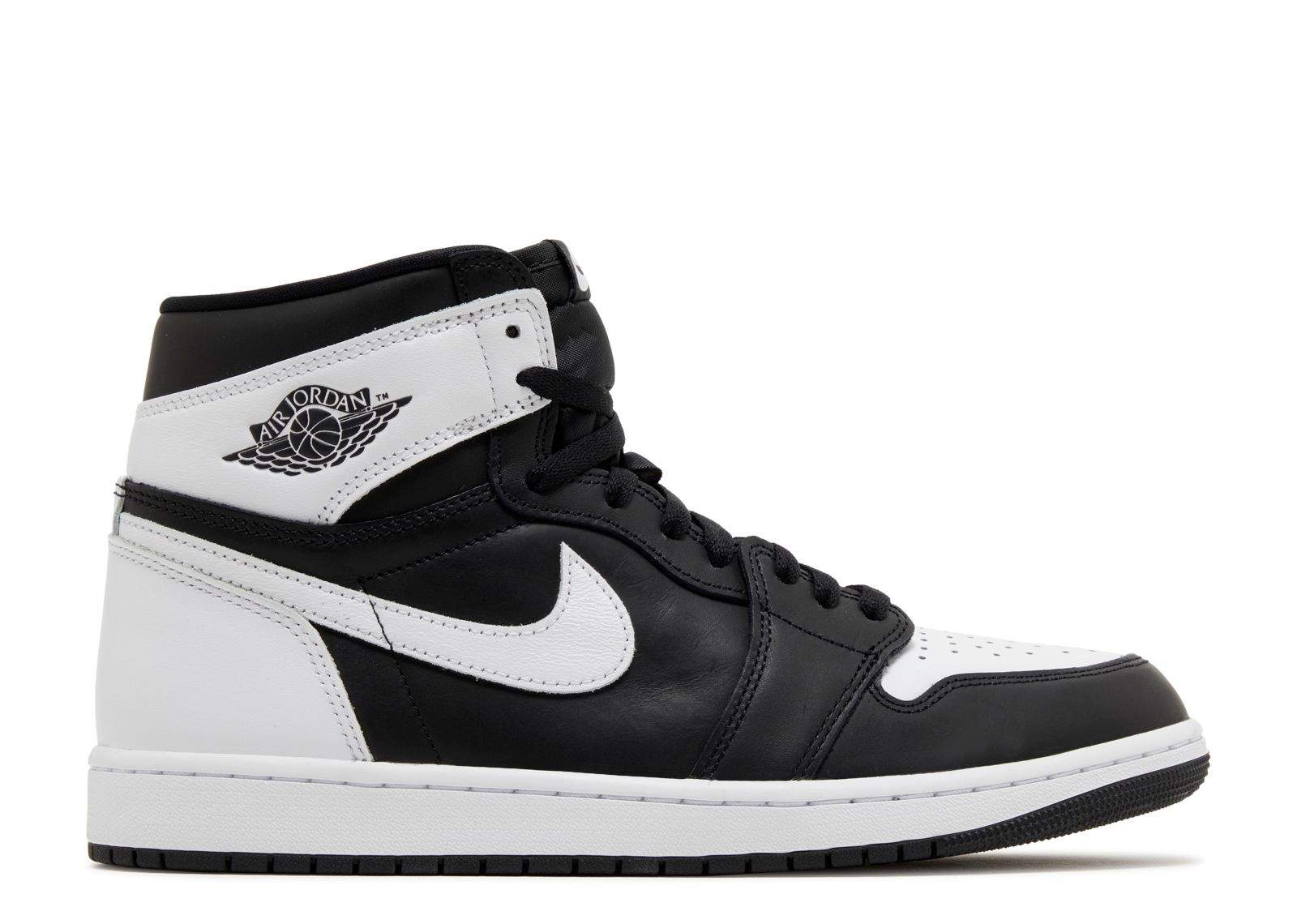 Air Jordan 1 Retro High OG Black White 2 0 Signature Footwear