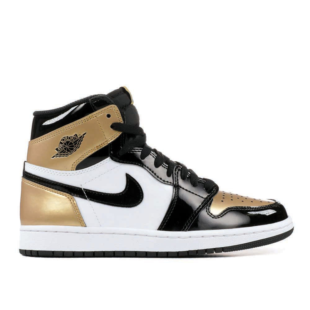 Air Jordan 1 Retro High OG NRG 'Gold Toe' Iconic Sneaker