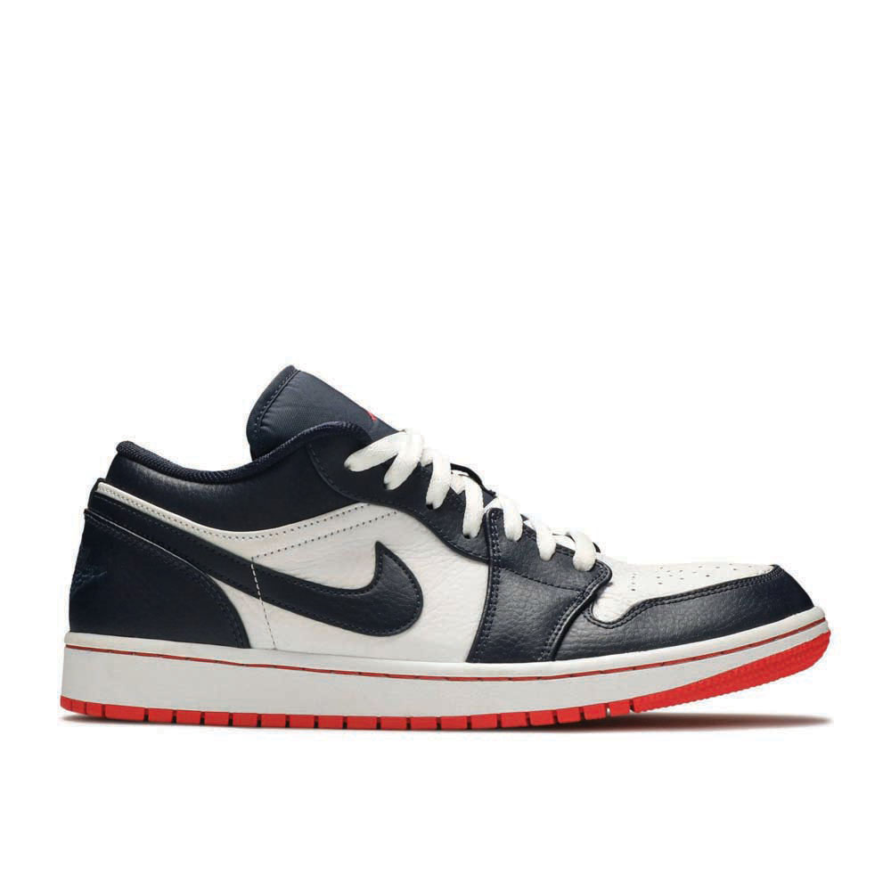 Air Jordan 1 Retro Low 'Obsidian Ember' Signature Footwear