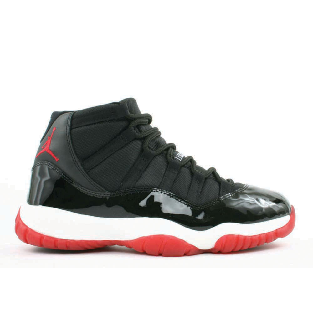 Air Jordan 11 Retro 'Bred' 2001 Signature Footwear