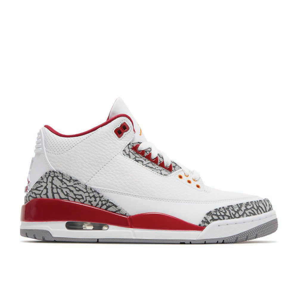 Air Jordan 3 Retro 'Cardinal Red' Signature Footwear