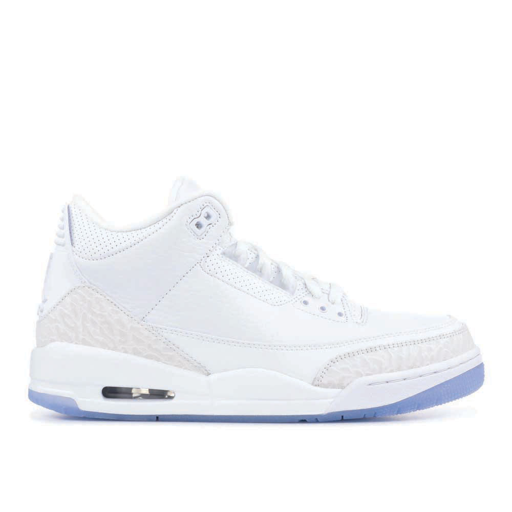 Air Jordan 3 Retro 'Triple White' Iconic Sneaker