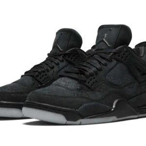 Air Jordan 4 x KAWRS Black