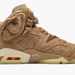 Air Jordan 6 Retro ‘Travis Scott – British Khaki’ Iconic Sneaker