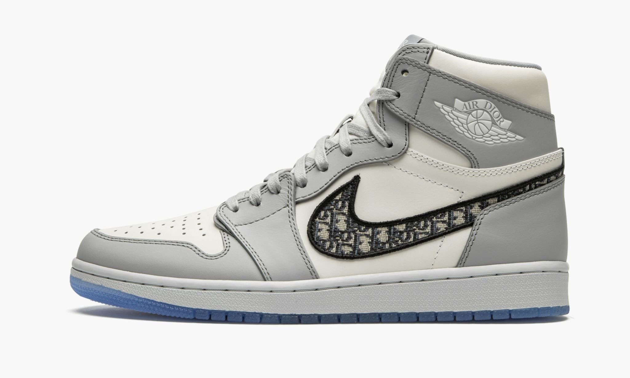 Dior x Air Jordan 1 High OG ‘White Wolf Grey’ Signature Footwear