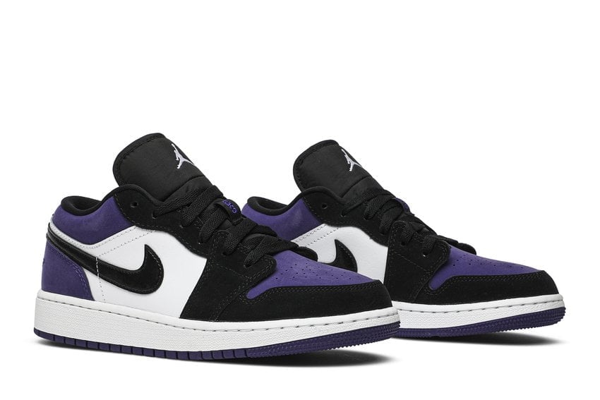 Jordan 1 Low Court Purple (GS)