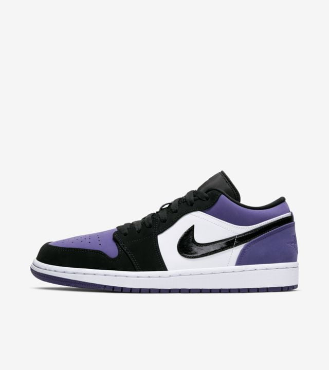 Jordan 1 Low Court Purple