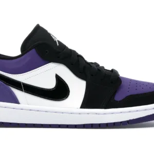 Jordan 1 Low Court Purple