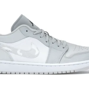 Jordan 1 Low White Camo