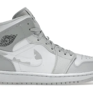 Jordan 1 Mid Grey Camo