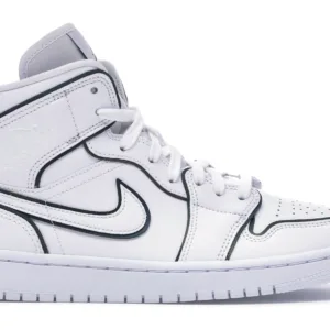 Jordan 1 Mid Iridescent Reflective White (Women's)