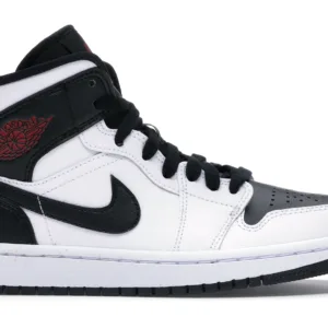 Jordan 1 Mid Reverse Black Toe (Women's)