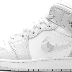 Jordan 1 MID SE GS Grey Camo Swoosh DC9035