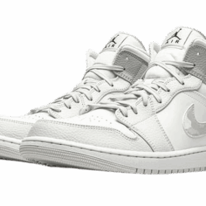 Jordan 1 Mid White Camo