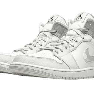 Jordan 1 Mid White Camo