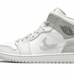 Jordan 1 Mid White Camo