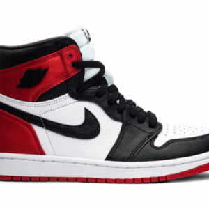 Jordan 1 Retro High Satin Black Toe