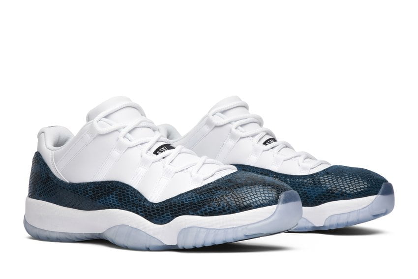 Jordan 11 Retro Low Snake Navy (2019) (GS)