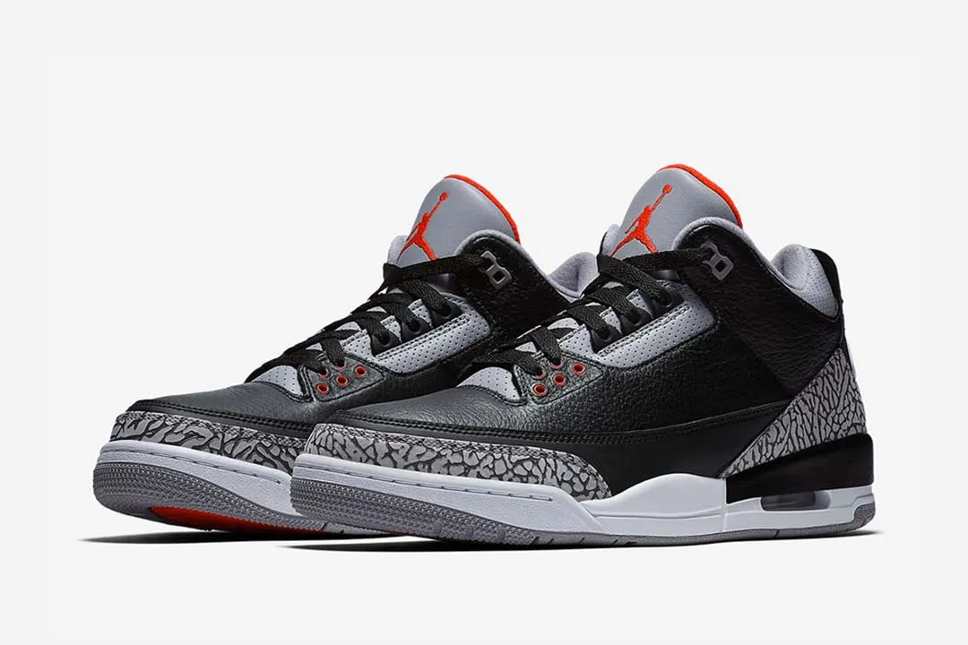 Jordan 3 Retro Black Cement 2018