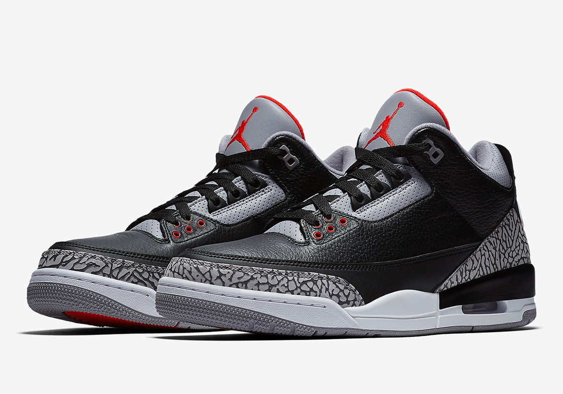 Jordan 3 Retro Black Cement 2018