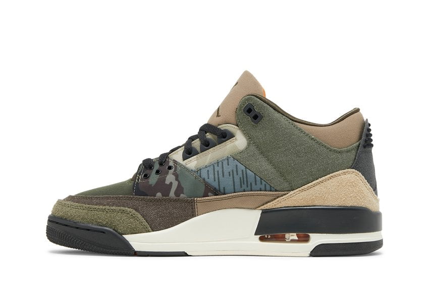 Jordan 3 Retro Patchwork Camo