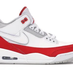 Jordan 3 Retro Tinker White University Red