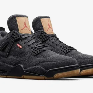 Jordan 4 Retro Levi Black