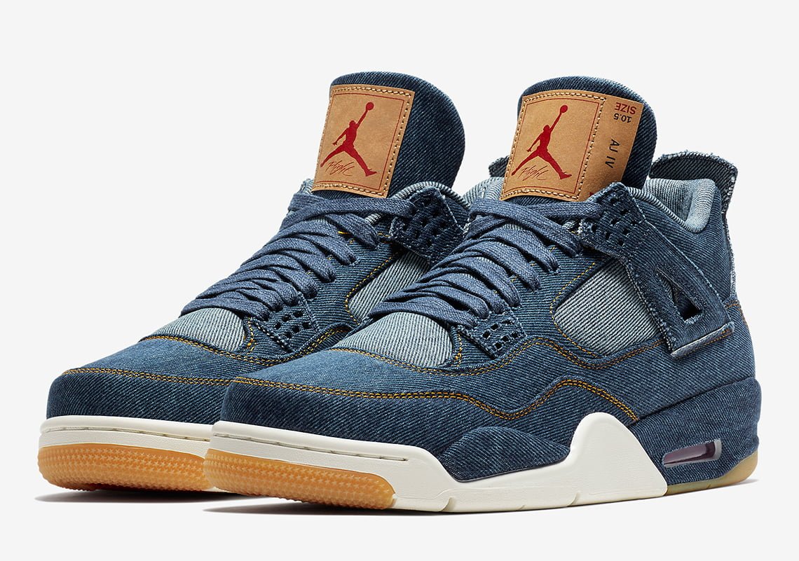 Jordan 4 Retro Levi Denim