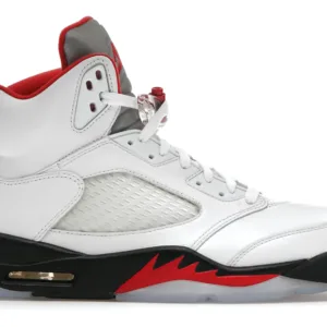 Jordan 5 Retro Fire Red Silver Tongue (2020)