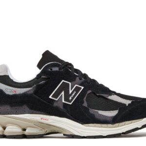 New Balance 2002 R Protection Pack Black Grey Signature Footwear