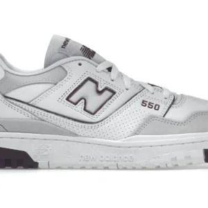 New Balance 550 Summer Fog Burgundy