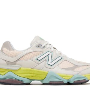 New Balance 9060 Moonbeam Vintage Rose Lime Signature Footwear