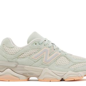 New Balance 9060 The Whitaker Group Missing Pieces Silver Moss Green Classic Kicks