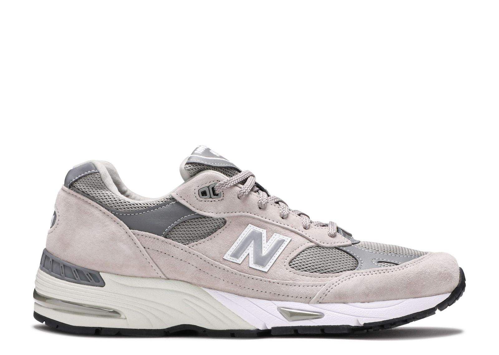 New Balance 991 Made In England Grey White Classic Kicks