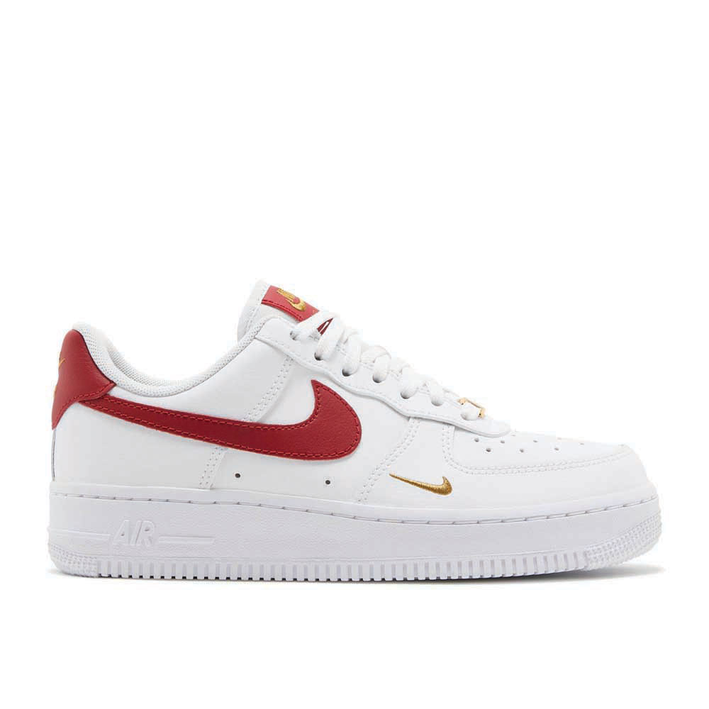 Nike Air Force 1 Essential Low 'White Gym Red' Iconic Sneaker