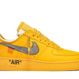 Nike Air Force 1 Low Off-White ICA University Gold Classic Kicks
