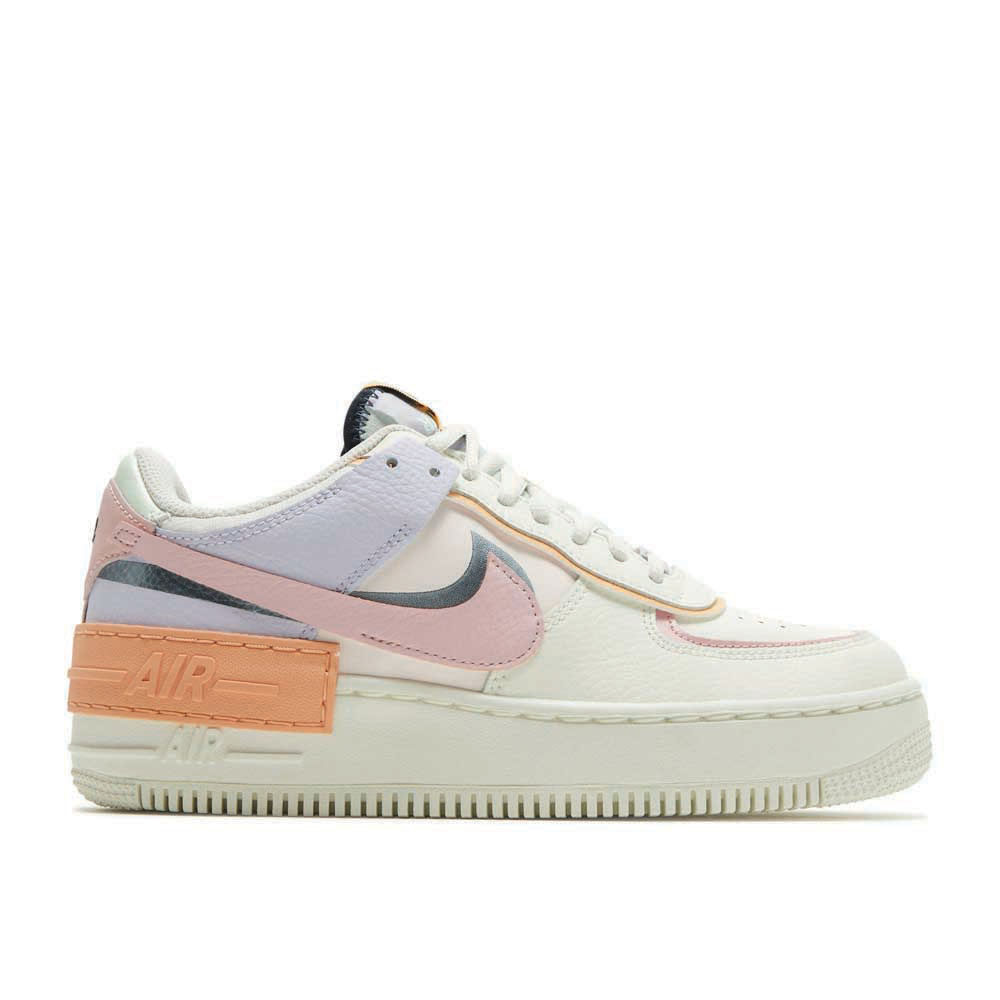 Nike Air Force 1 Shadow 'Orange Chalk Pink Glaze' Iconic Sneaker
