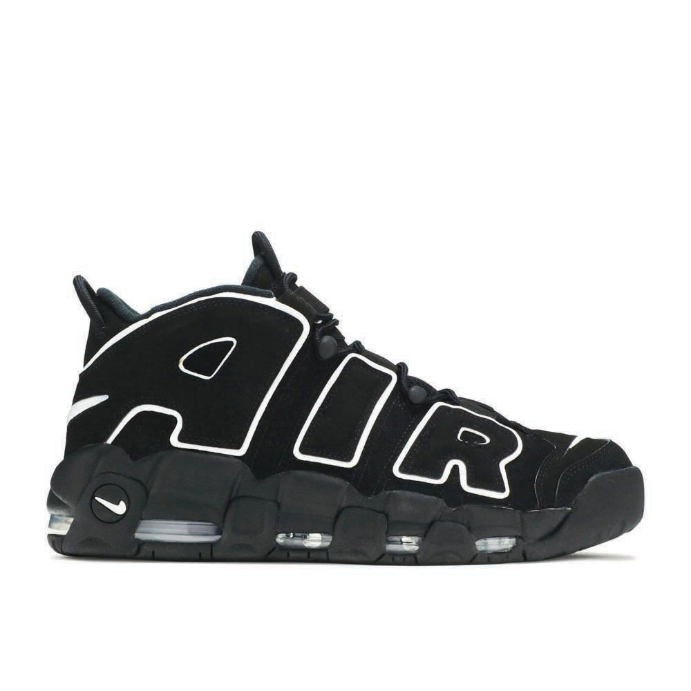 Nike Air More Uptempo 'Black White' 2020 Signature Footwear